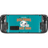NFL Miami Dolphins Helmet Steam Deck Handheld Gaming Computer Skin